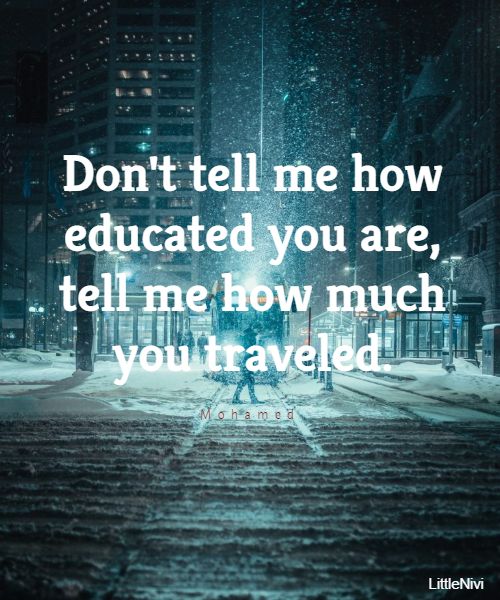 Cute quotes about travel about education