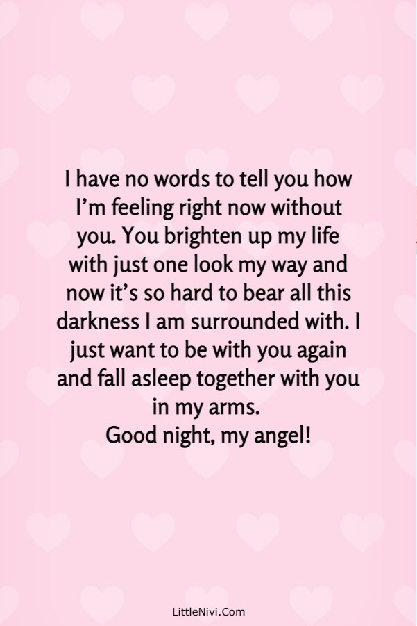 150 Romantic Good Night Paragraph For Her | Cute good morning texts, Cute messages for boyfriend, Cute texts for him