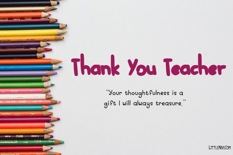 thank you for teacher