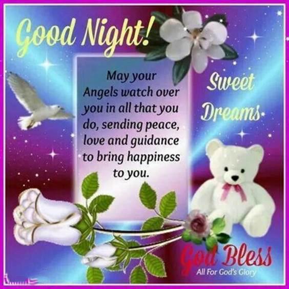 inspirational good night messages and images
