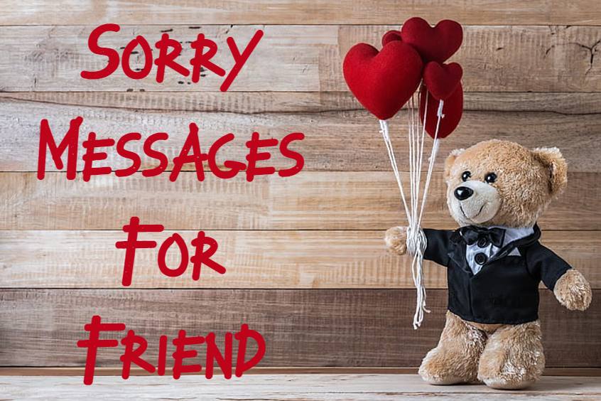 Heart Touching Im Sorry Messages For Friends – What To Write In A Apology Messages Card