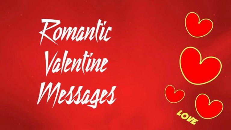68 Heartfelt Romantic Valentine Messages, Quotes With Beautiful Images