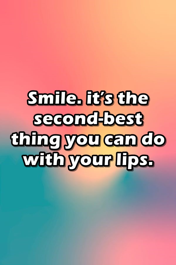 Cute and funny smile quotes to lift up your spirits