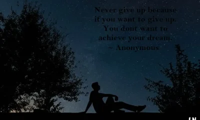 Never Give Up Quotes Words of Wisdom