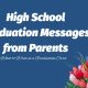 High School Graduation Messages from Parents What to Write in a Graduation Card